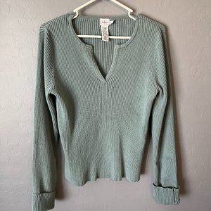 Blue Long Sleeve Calvin Klein Jeans Top